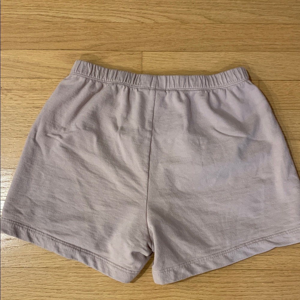 American Giant Women’s French Terry Pull On Lounge Shorts Size XS Blush Pink - Picture 4 of 7